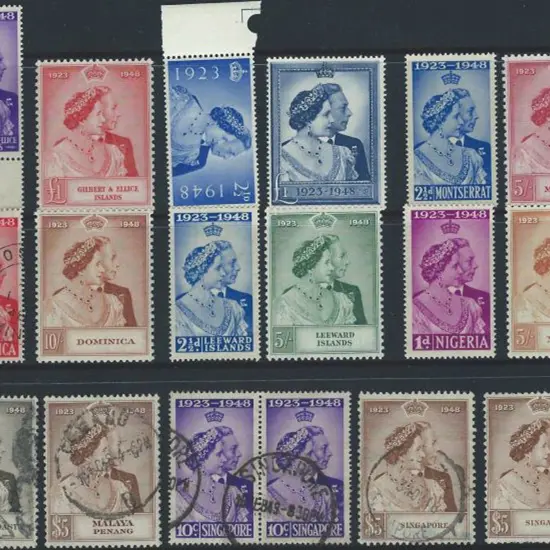 Royalty 1948 RSW range comprising sets for GB (£1 ...