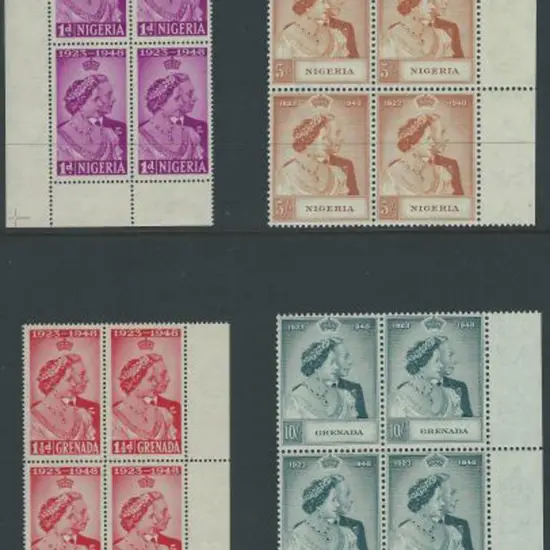 Royalty 1948 RSW sets in MUH corner blocks MUH for ...