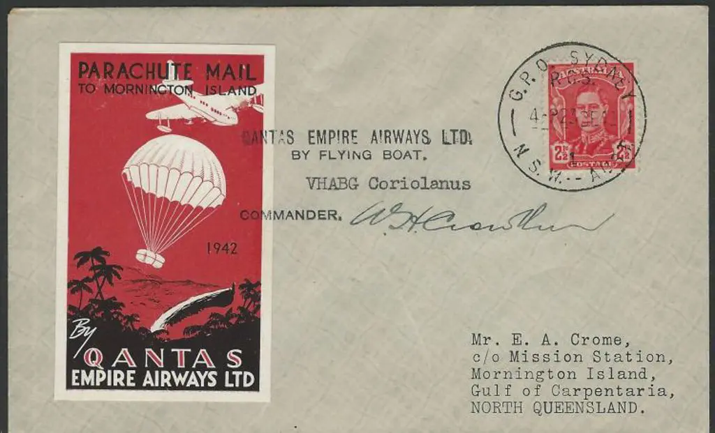 1942 (23rd Dec) Sydney to Mornington Island ... Image 1++