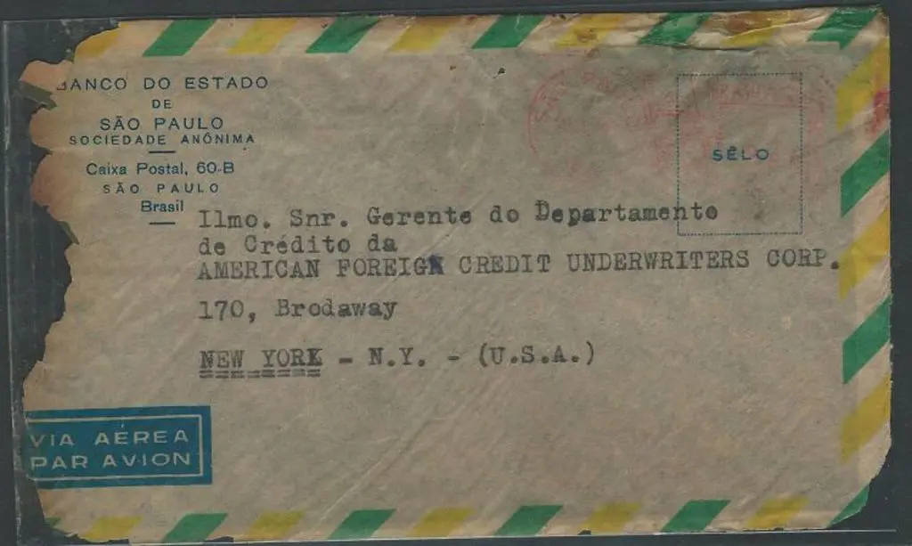 1948 (21st Jan) Brazil - New York crash cover ... Image 1++