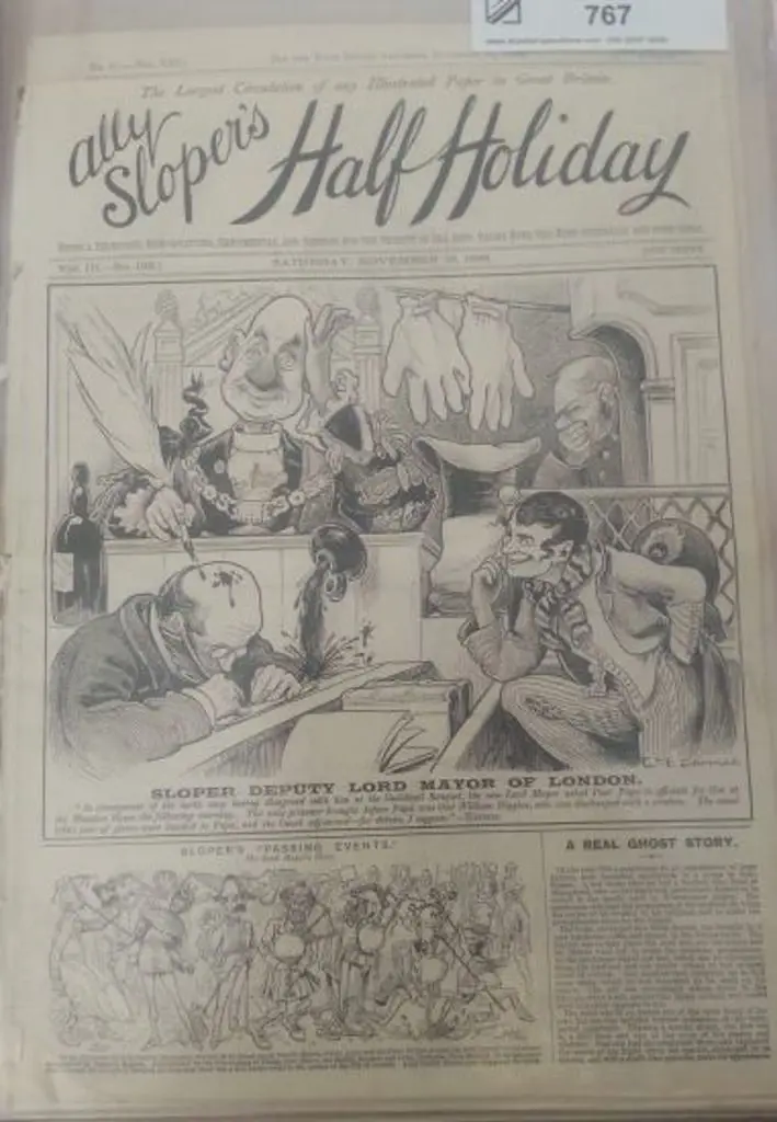 1882 "Funny Folks" (Newspapers) illustrated ... Image 1++