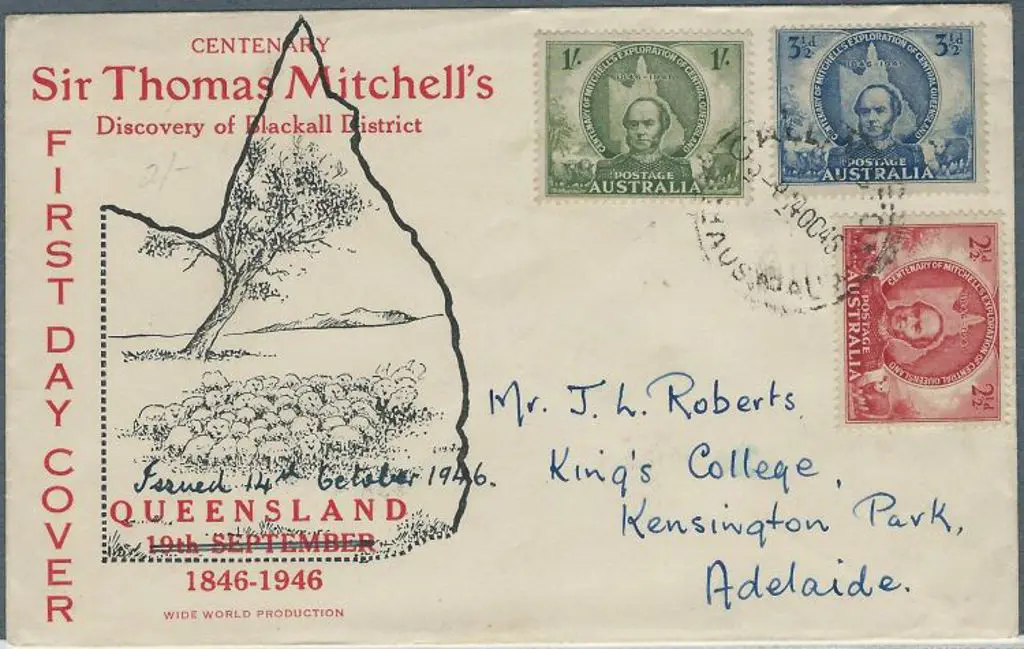 1946 (14th Oct) Mitchell set of 3 on Wide World ... Image 1++