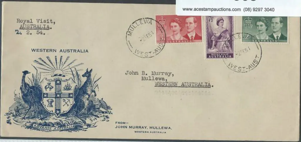 1954 (2nd Feb) Royal Visit on John Murray long ... Image 1++