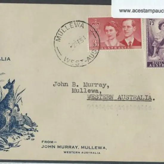 1954 (2nd Feb) Royal Visit on John Murray long ...