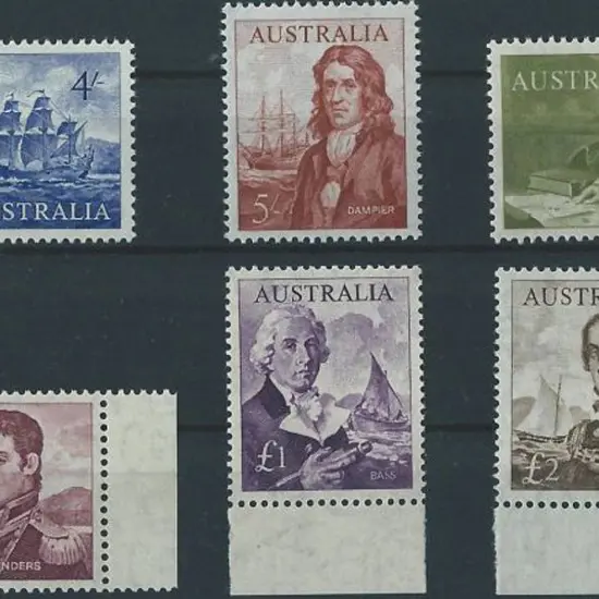 1963/65 Navigators set of 6 MUH. A premium ...
