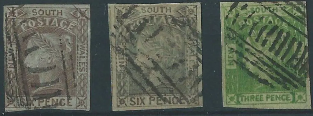 1852/53 6d chocolate-brown & 6d grey-brown ... Image 1++