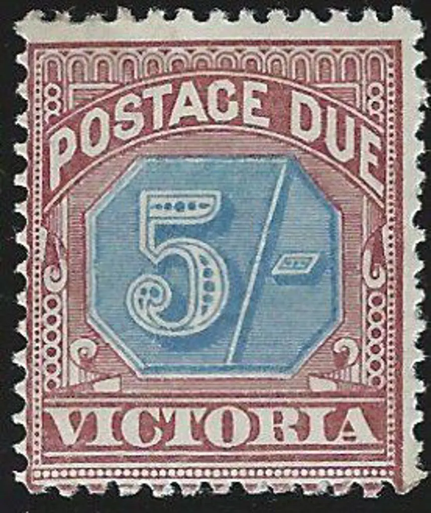 1890/94 ½d to 5/- blue & brown-lake Postage Dues ... Image 1++