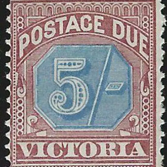 1890/94 ½d to 5/- blue & brown-lake Postage Dues ...