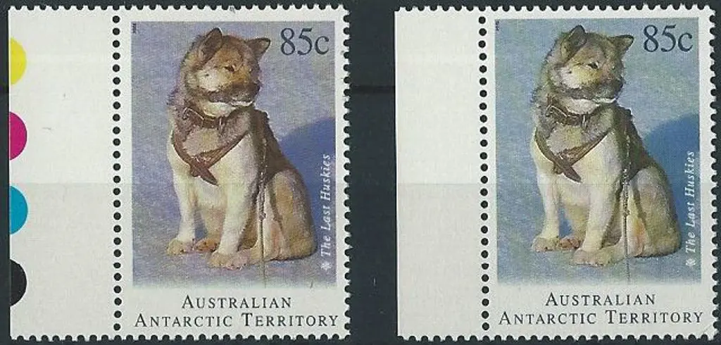 1994 85c Husky with a massive colour differential ... Image 1++