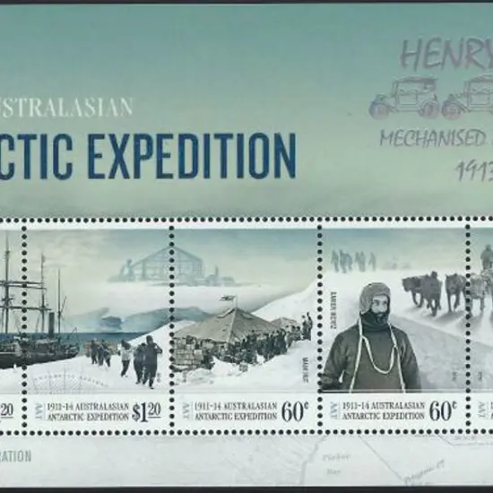 2012 Antarctic Expedition M/S ovptd "HENRY FORD'S ...