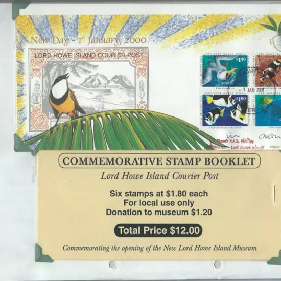 1999-2001 Courier Post group of covers, booklets & ...