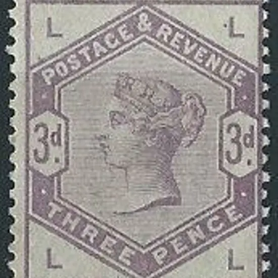 1884 3d lilac QV. MVLH verging on MUH. Centred ...