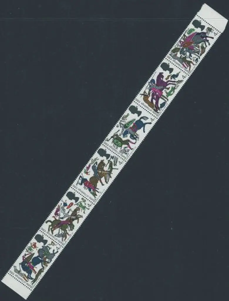 1966 4d Battle of Hastings on ordinary paper. ... Image 1++
