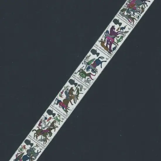 1966 4d Battle of Hastings on ordinary paper. ...