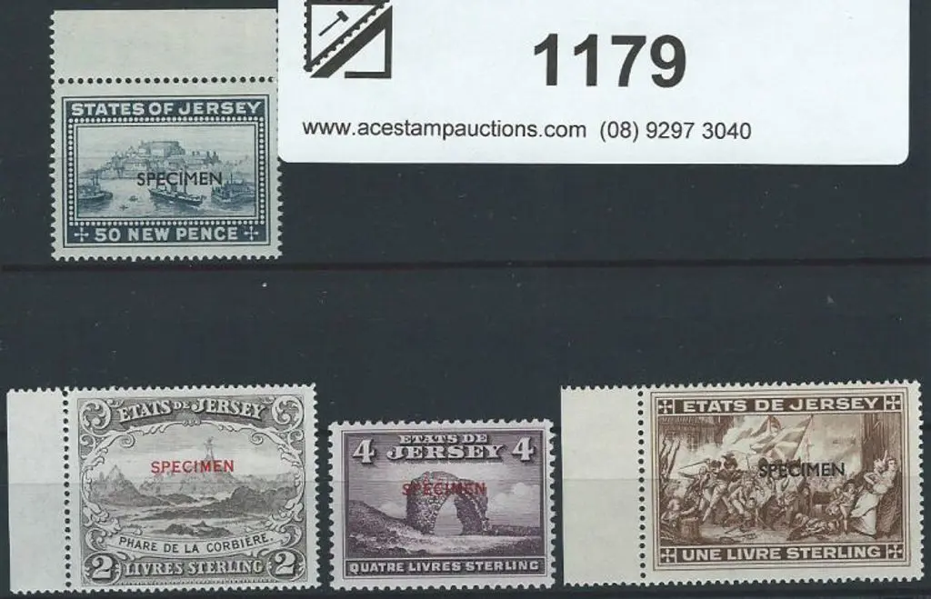 Great Britain-Jersey 1950's States/Etats of Jersey ... Image 1++