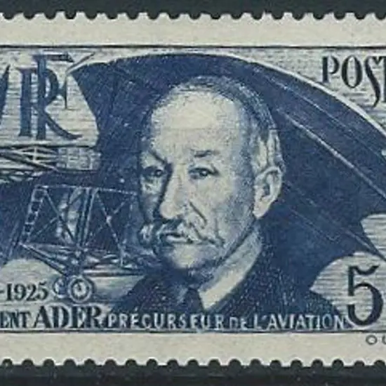 France 1938 50f Ader MLH. SG 612a Cat. £130