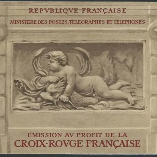 France 1952 Red Cross booklet. Very fine. SG XSB2 ...