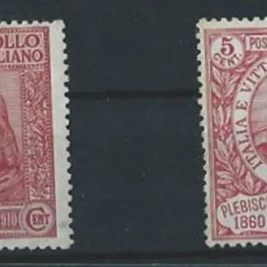 Italy 1910 Plebiscite issues used with Naples & ...