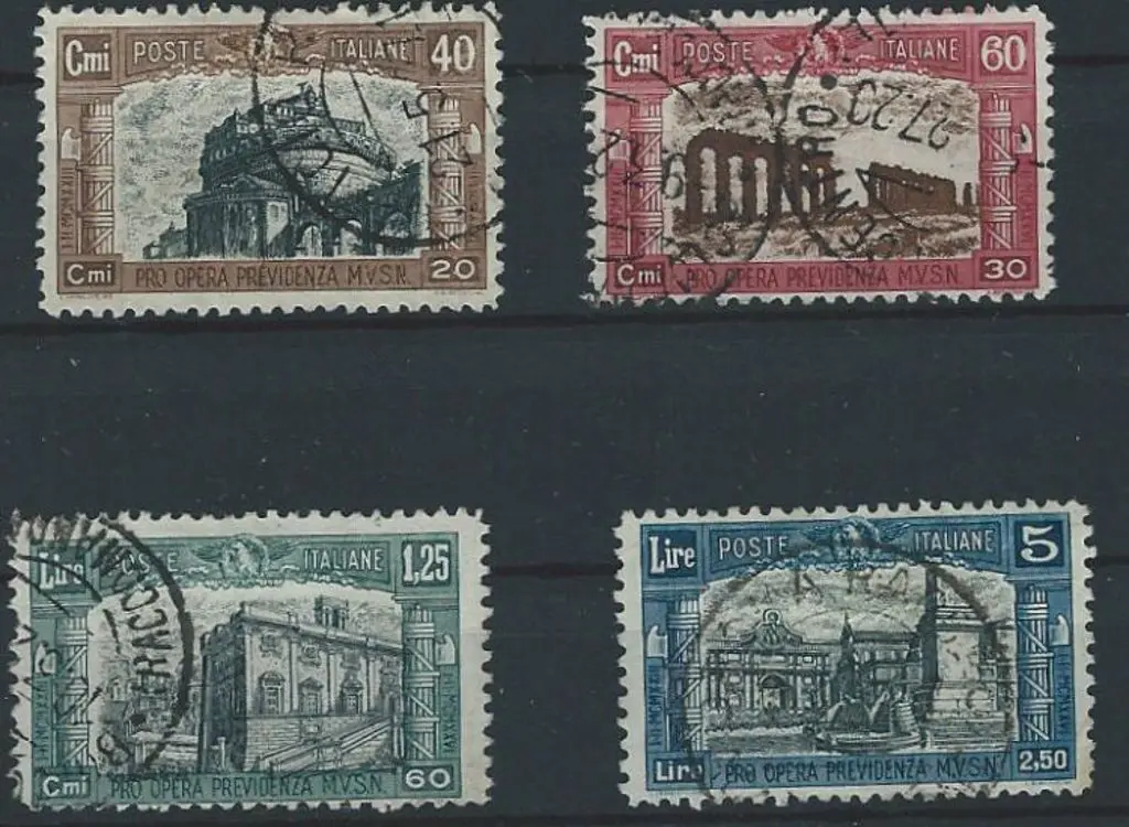 Italy 1926 First National Defence Issue, postally ... Image 1++
