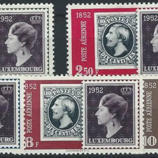 Italy 1952 Stamp Centenary Airs set of 5. MLH. SG ...