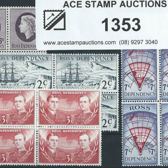 New Zealand-Ross Dependency 1967 2c to 15c ...