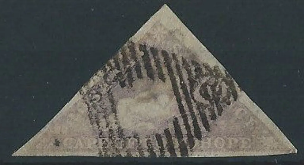 South Africa-Cape of Good Hope 1855/63 6d pale ... Image 1++