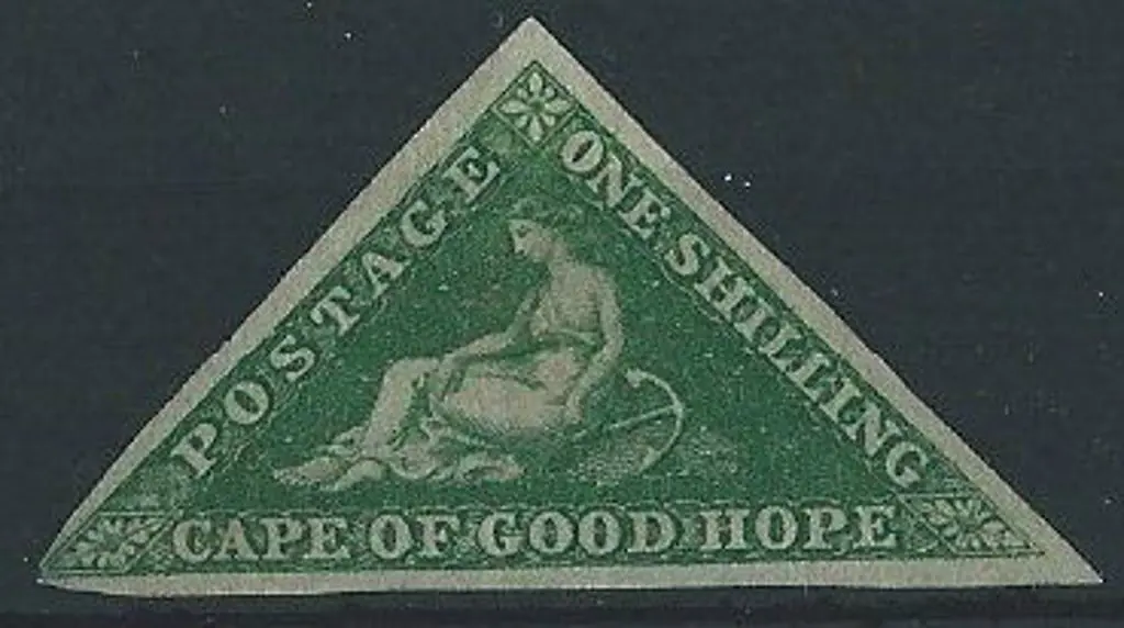 South Africa-Cape of Good Hope 1855/63 1/- deep ... Image 1++