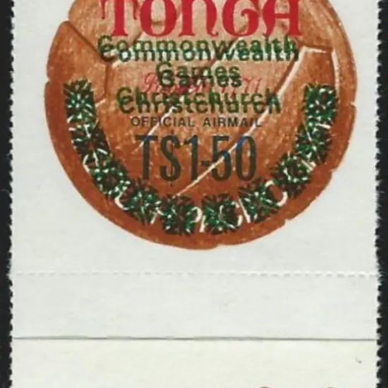 Tonga 1973 1p.50 Commonwealth Games Official ...