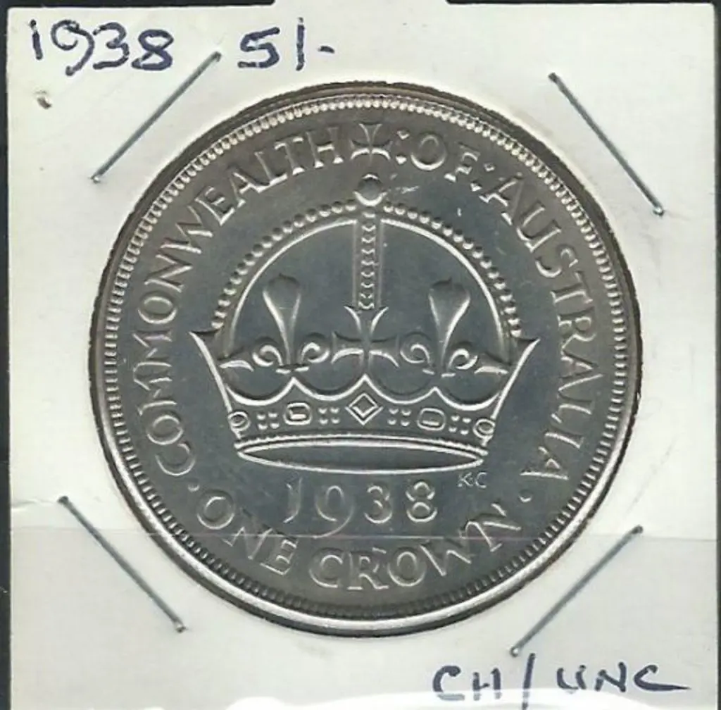 1938 Crown. CH-Unc Image 1++