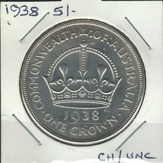 1938 Crown. CH-Unc