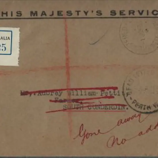 1933 (1st Jun) Office of Titles unclaimed OHMS ...