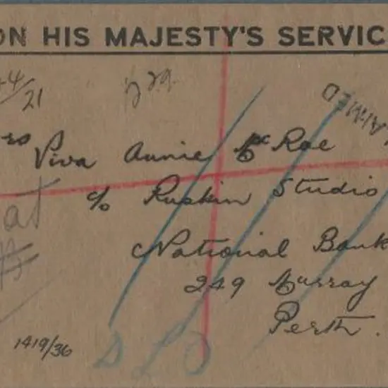 1946 (13th June) Regd OHMS cover returned ...