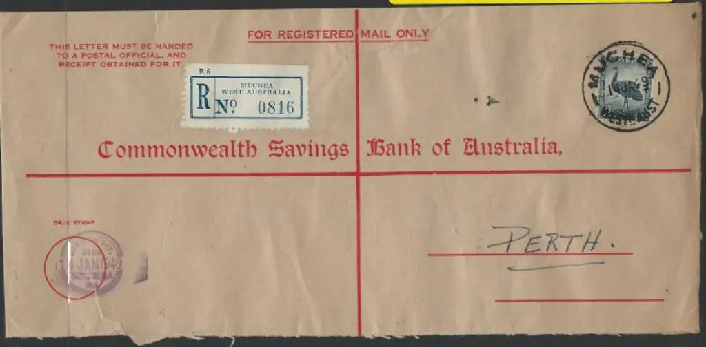 1949 (14th Jan) Commonwealth Savings Bank ... Image 1++