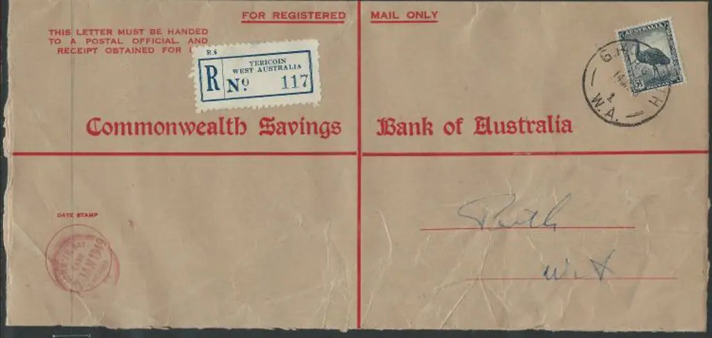 1949 (14th Jan) Commonwealth Savings Bank ... Image 1++