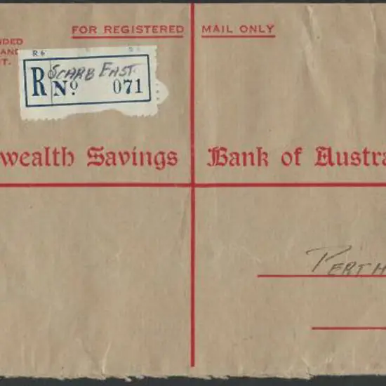 1949 (19th Jan) Commonwealth Savings Bank ...