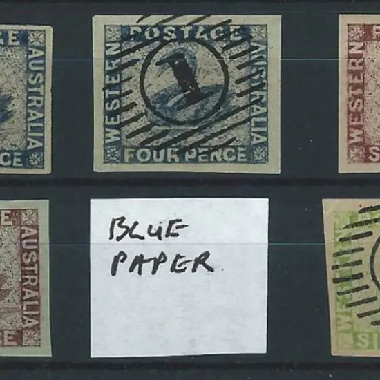 Panelli Engraved forgeries with 4d indigo MUH & ...