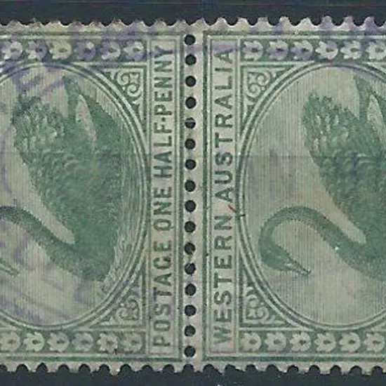 Kellerberrin Telegraph Office ORS2 on ½d green ...