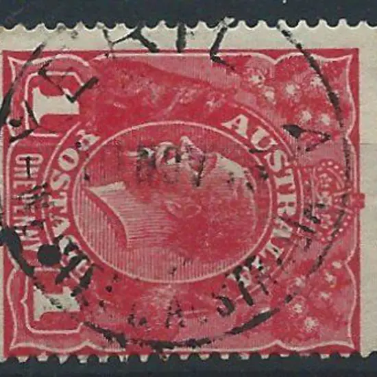 Yerilla A25 on 1d red KGV for 10 Nov 15. The ...