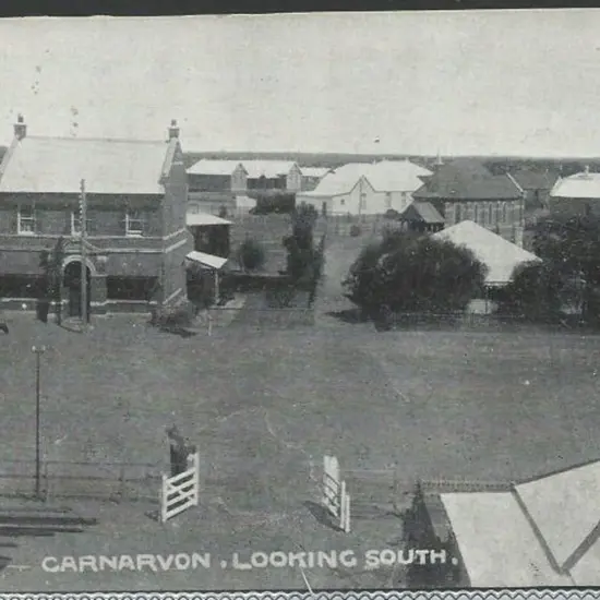"Carnarvon Looking South". Anonymous in b&w used ...
