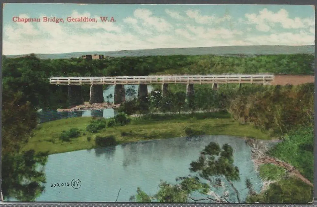 "Chapman Bridge, Geraldton, WA" Valentines ... Image 1++
