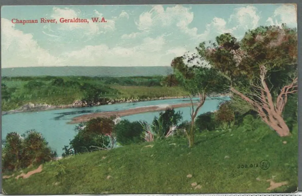 "Chapman River, Geraldton, WA"  Valentines ... Image 1++