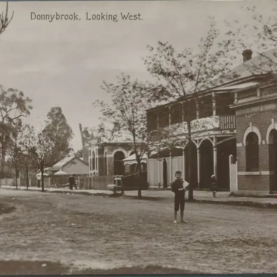 "Donnybrook, Looking West". Anonymous b&w printed ...