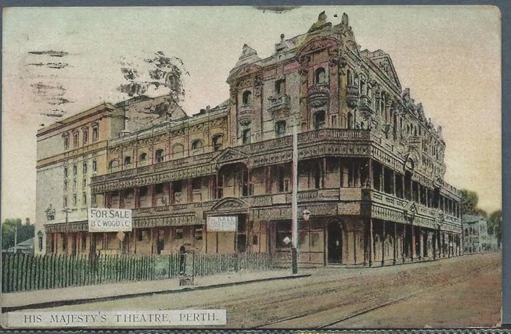 "His Majesty's Theatre, Perth" Anonymous colour. ... Image 1++