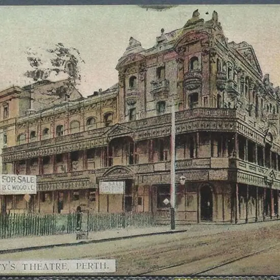 "His Majesty's Theatre, Perth" Anonymous colour. ...