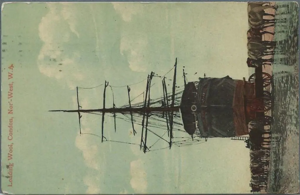 "Loading Wool, Condon, Nor'-West, WA" photo by ... Image 1++