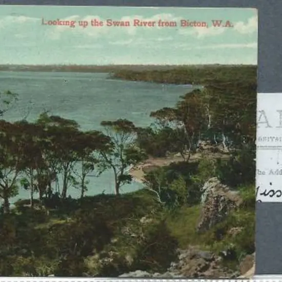 "Looking up Swan River from Bicton WA" Falk in ...