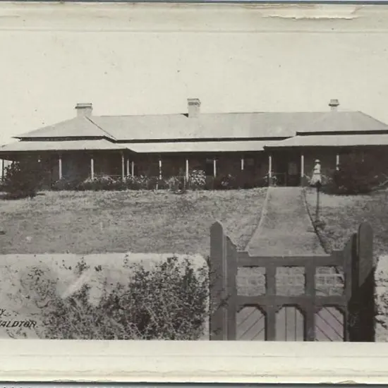 "The Residency, Geraldton". Anonymous b&w card ...