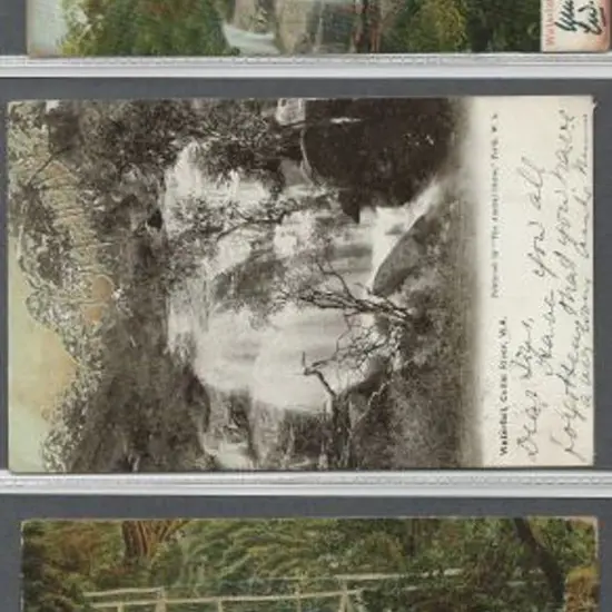 "Water Fall, Collie River, WA" sent Northam to SA ...