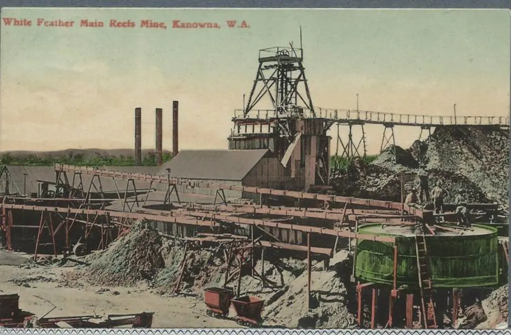 "White Feathers Main Reefs Mine, Kanowna, WA" Falk ... Image 1++