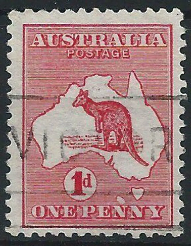 1913 1st wmk 1d red with "extra island - two ... Image 1++
